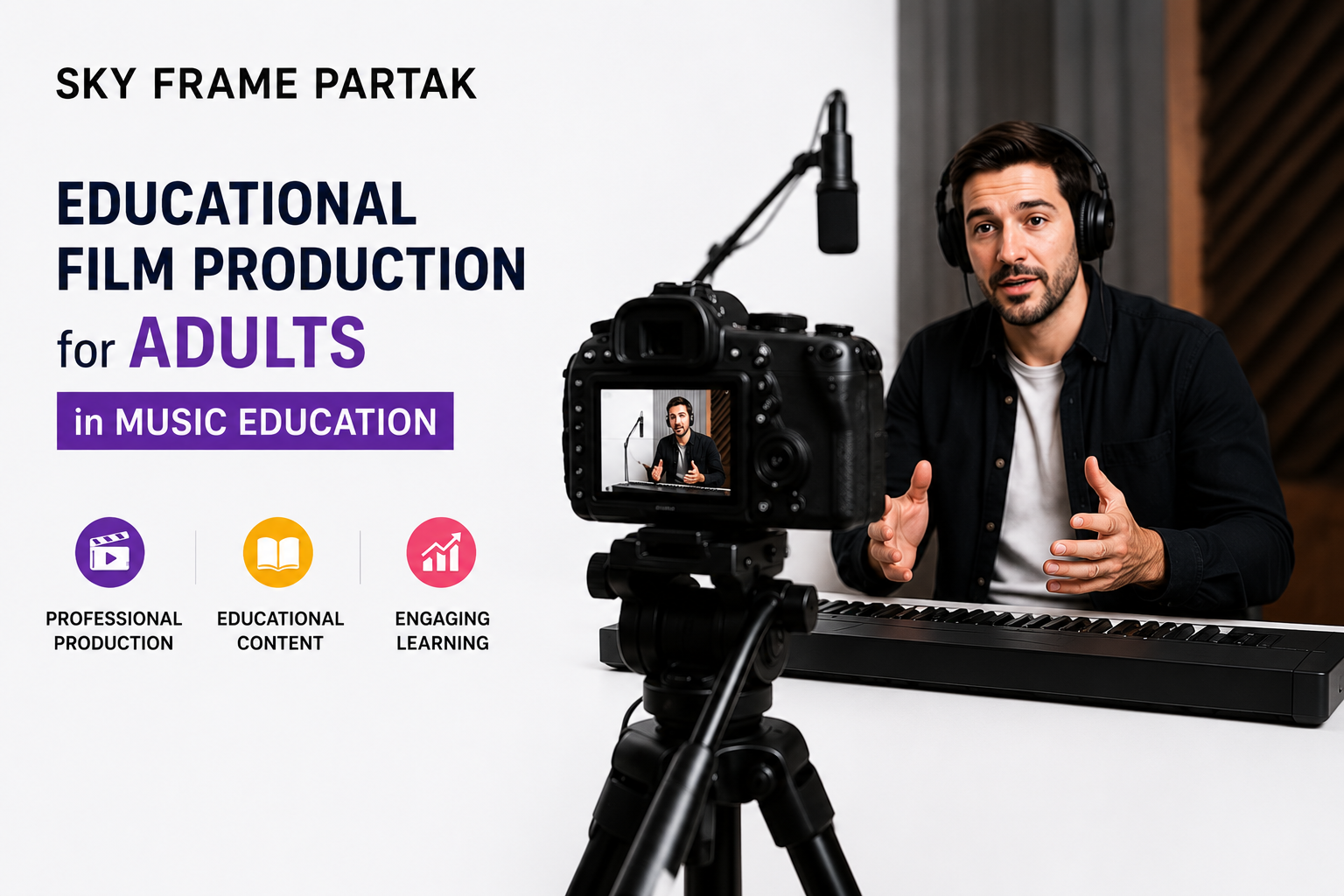 Produce Professional Music Education Through Cinematic Learning